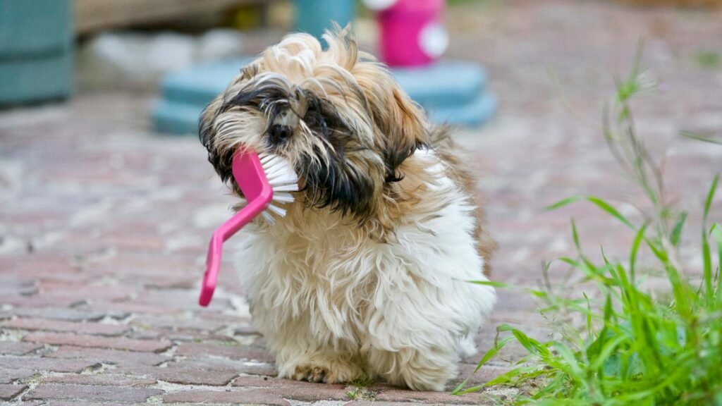 tandenpoetsen hond